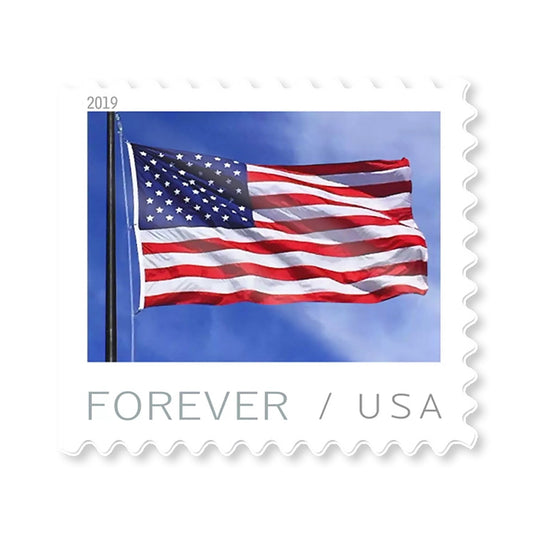 2019 U.S Flag Forever Stamps Booklet 1000pcs